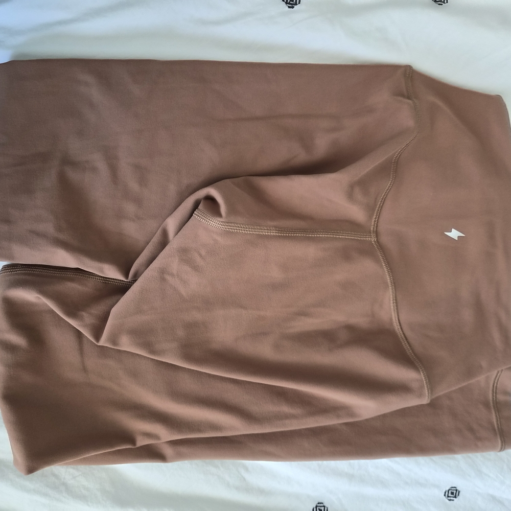 Women's Tan Sports Bra - Picture 6 of 6
